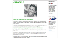 Desktop Screenshot of cazogeld.com